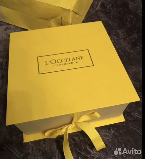 Оригинал.Loccitane коробка, + упакованная бумага