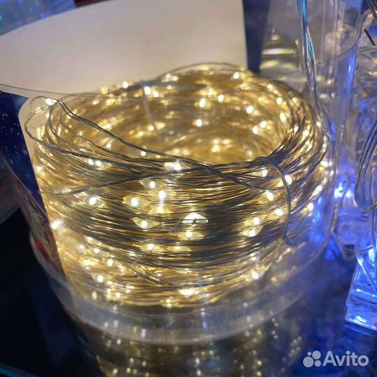 Гирлянда нить роса