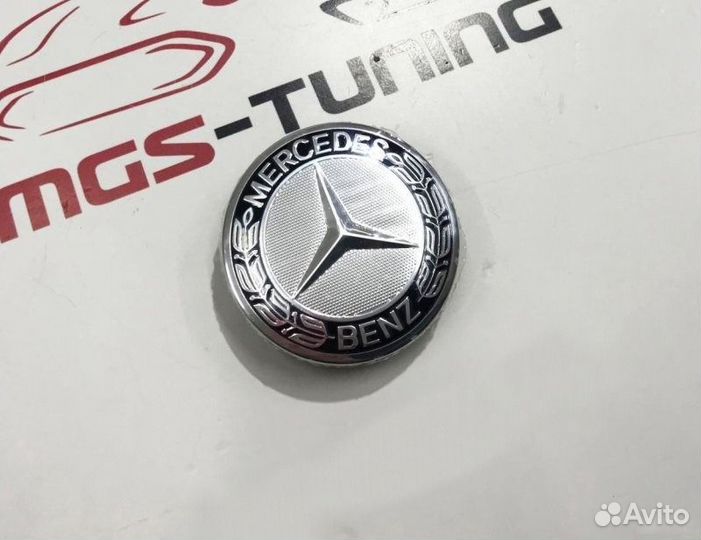 Колпачок в ступицу Mercedes Classic черный 1 шт