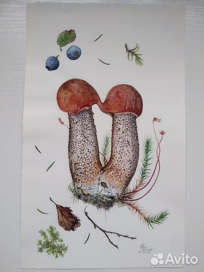 Акварельная картина