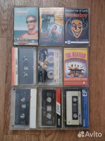 Аудиокассеты с записью