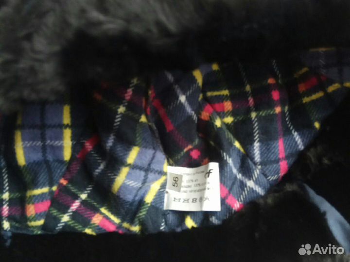 Шапка демисезонная на мальчика 54-56