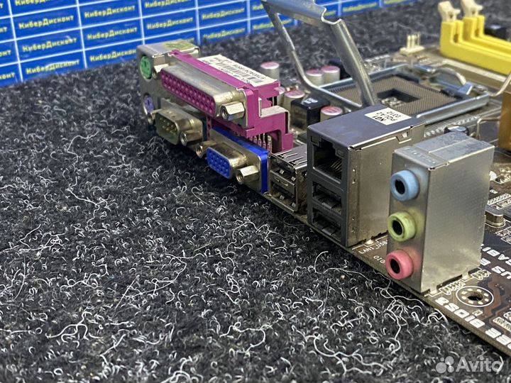 Материнская плата asus p5qpl-AM 775 сокет DDR2