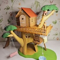 Sylvanian оркестр, тележка, Слоны, домик на дереве