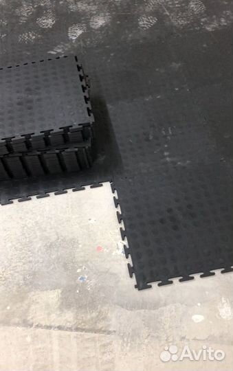 Модульная плитка пвх для пола (б/у)