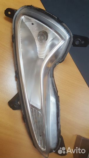 Противотуманная фара на Hyundai Solaris 2015-2017