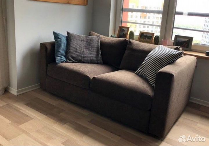 Чехол на 2 местный диван вимле (икеа)