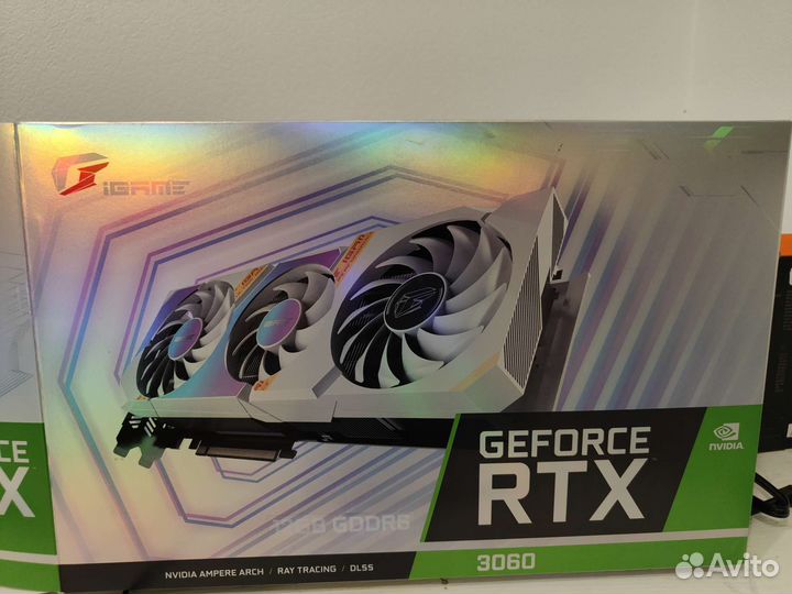 Видеокарта rtx 3060 12 гб colorful igame