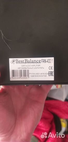 Продам усилитель и саббуфер