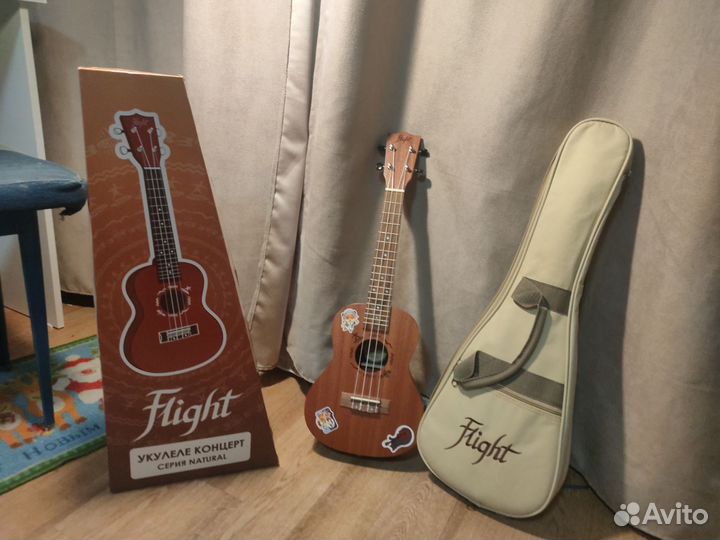 Укулеле концерт flight nuc 310