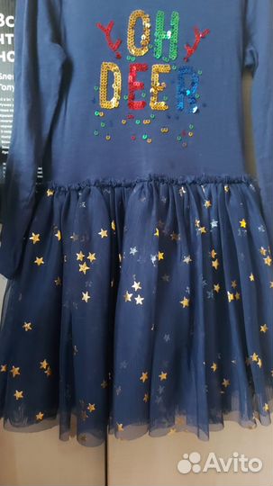 Нарядное платье для девочки mothercare 116 р