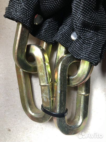 Новая Цепь противоугонная сталь 10мм на 100см