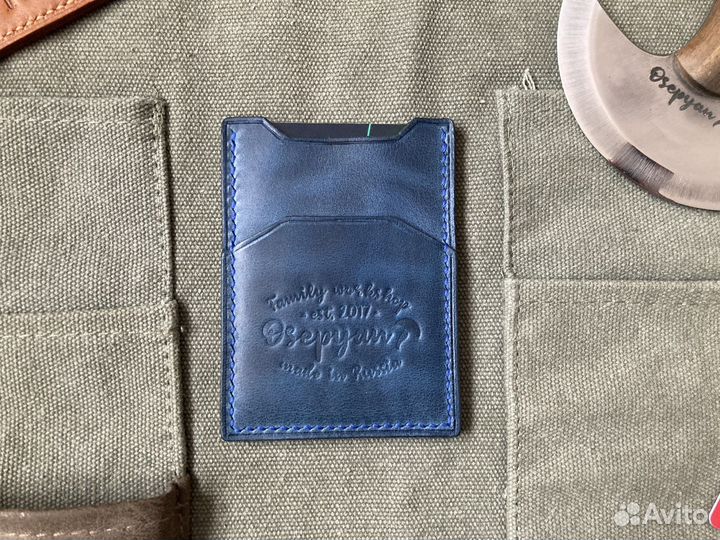 Картхолдер из кожи