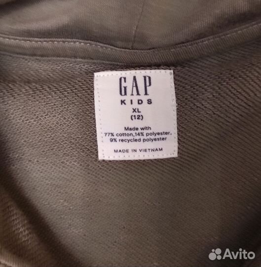 Gap толстовка и футболка 111-12 лет