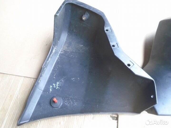 Discovery 1 левая накладка переднего бампера