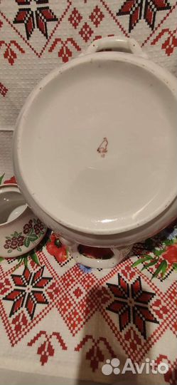 Салатница с ручками СССР