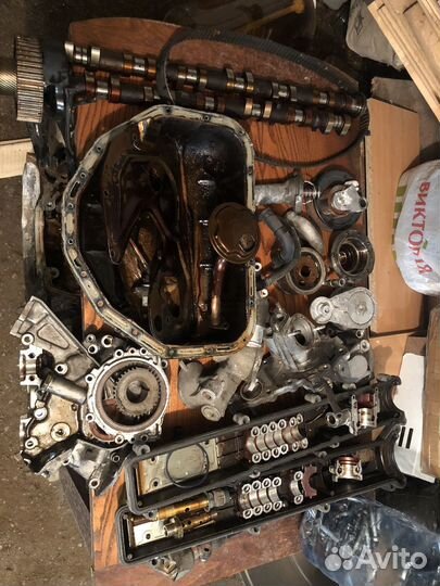 Двигатель 2JZ-GE в разборе