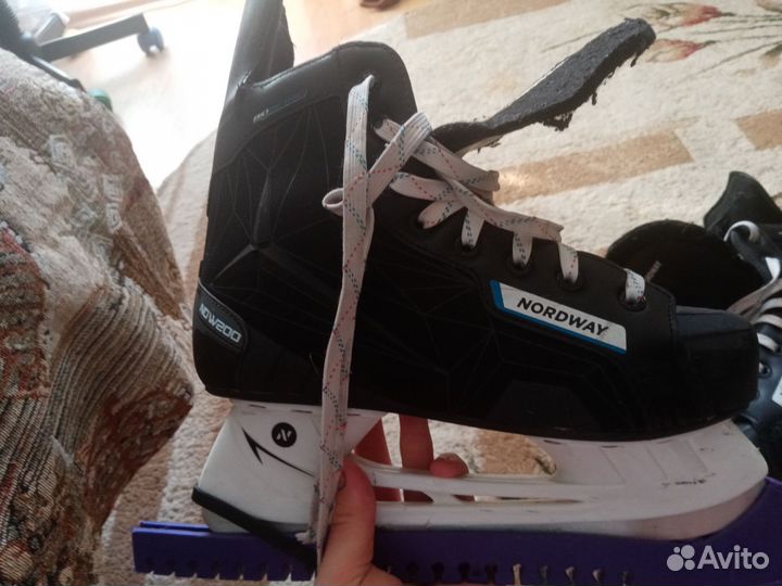 Коньки хоккейные nordway 40разиер
