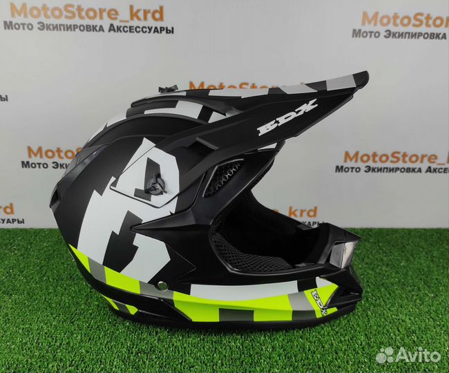Шлем EDX кросс эндуро для мотоциклов