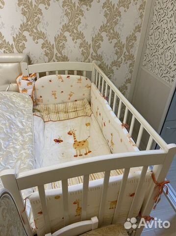 Детская кровать с матрасом