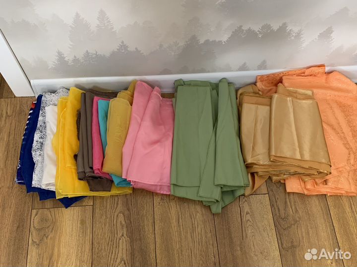 Куски ткани