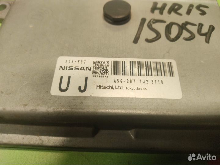 Блок EFI nissan cube YZ11 HR15DE A56B07