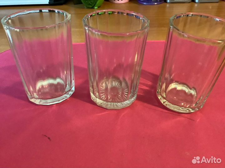 Граненые стопки СССР