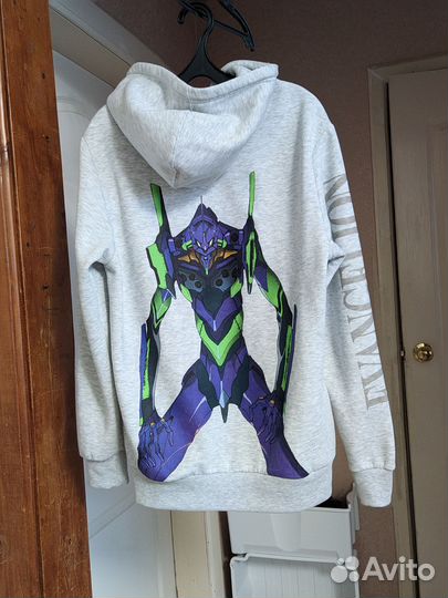 Кофта bershka evangelion