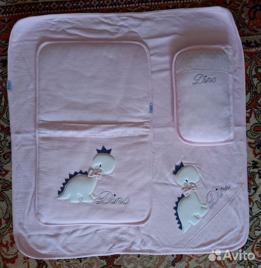 Одеялко, подушка, конвертик для ножек в коляску