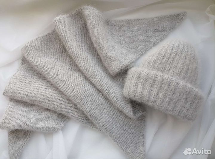 Комплект шапка и бактус