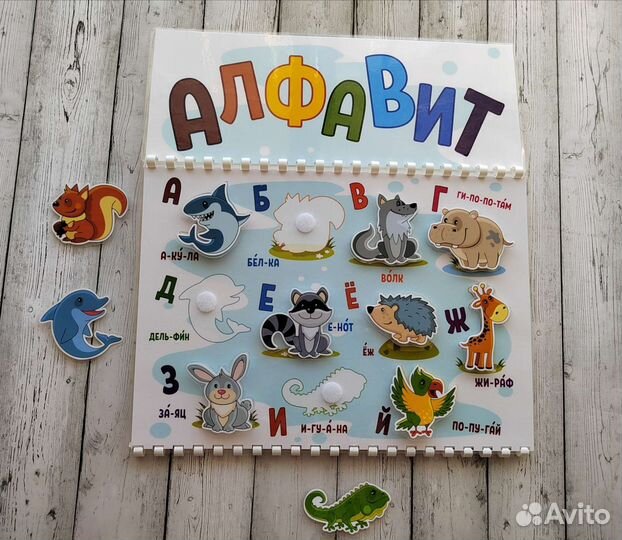 Алфавит на липучках