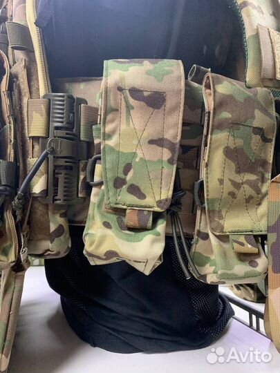 Бронежилет плитник воин-3.0 штурмовой с рпс