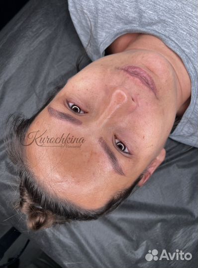 Волосковый татуаж