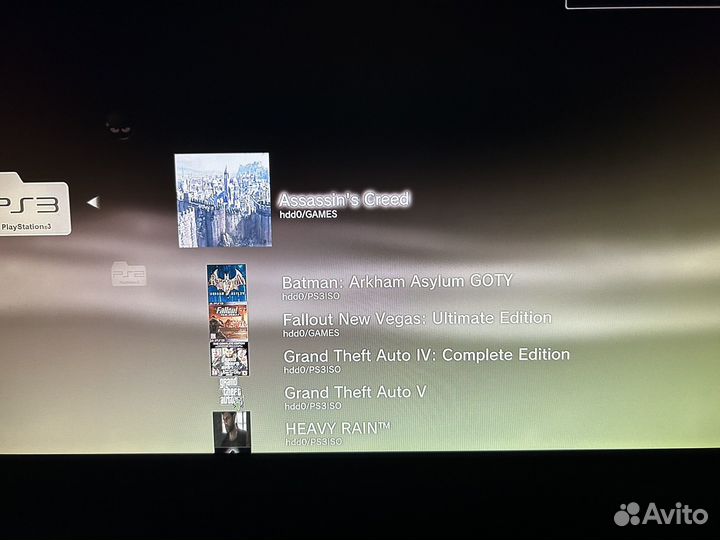 Sony ps3 super slim 500gb прошитая с играми