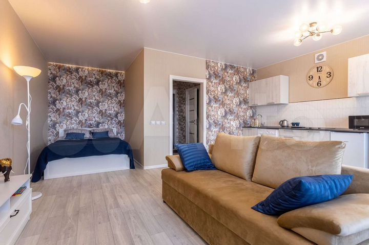 Квартира-студия, 34 м², 6/6 эт.