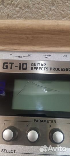 Гитарный cpu boss gt 10