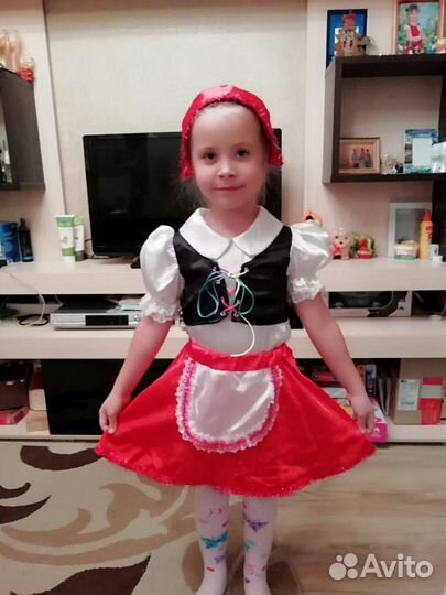 Карнавальный костюм Красная Шапочка