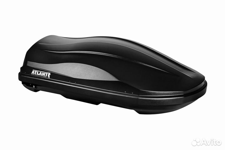 Автобокс багажный Atlant Diamond 351 Black матовый
