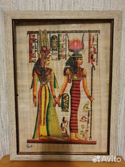 Картины на папирусе