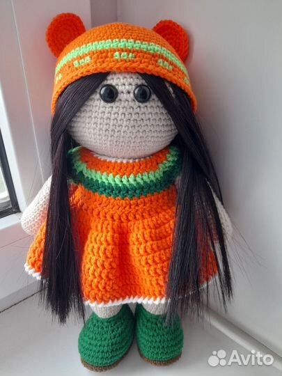Вязаные игрушки ручной работы