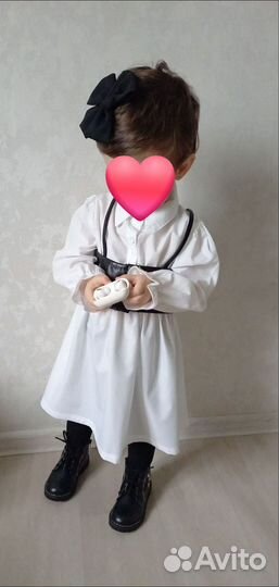Платье рубашка на девочку