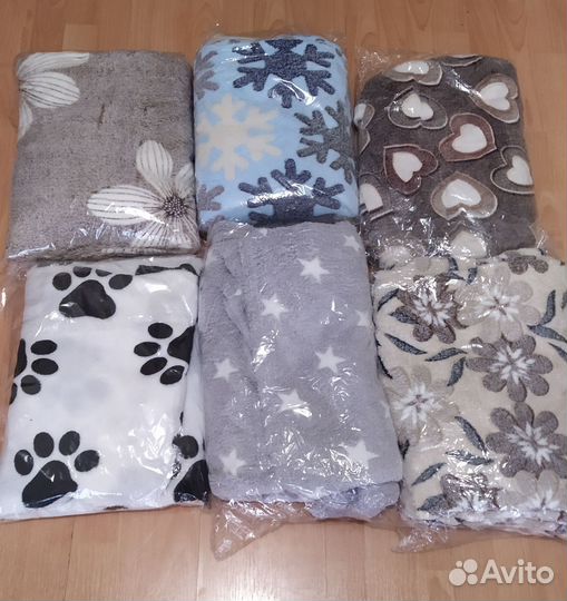 Плед плюшевый