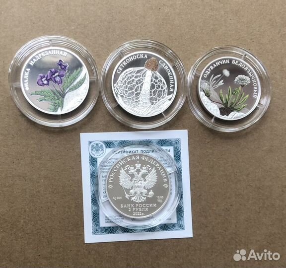 2 рубля 2022 красная книга