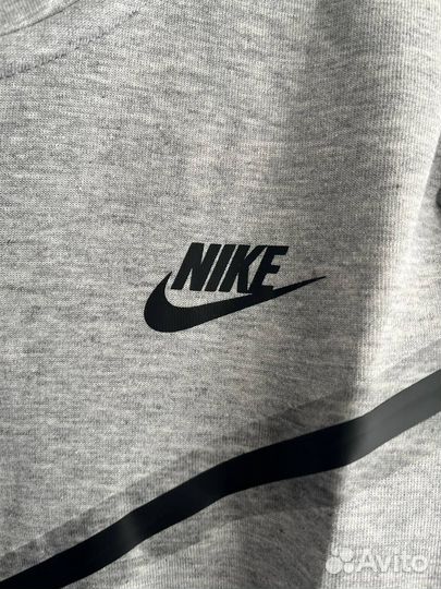 Nike tech fleece зип худи серый M XL