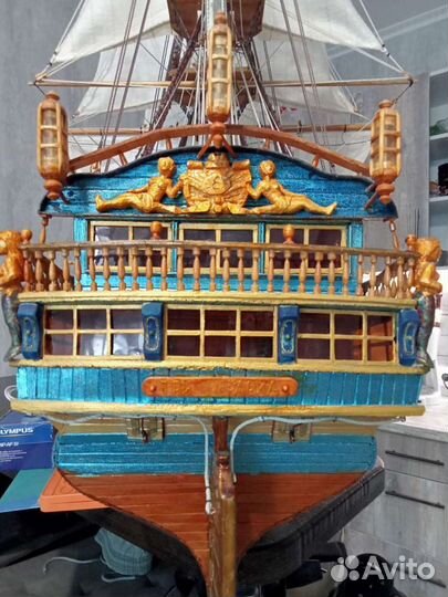 Модель корабля три иерарха