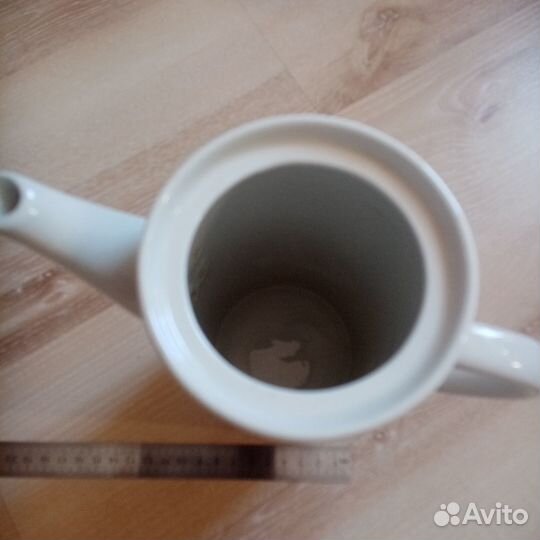 Кофейник. Без крышки. Геометрические фигуры