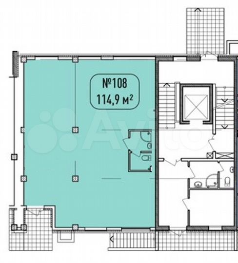 Свободного назначения, 114.5 м²