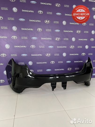 Бампер Задний Kia Rio 4 (2020) /черный