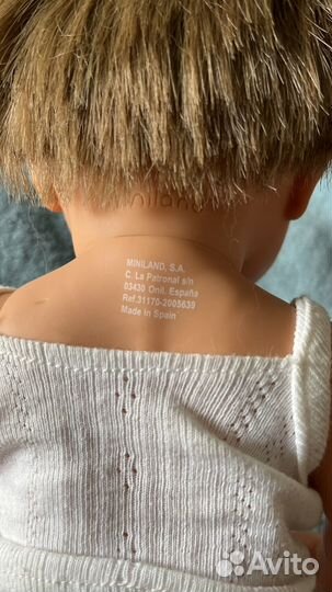 Кукла-пупс Miniland 