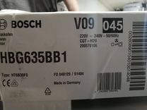 Электрический духовой шкаф Bosch HBG635BB1